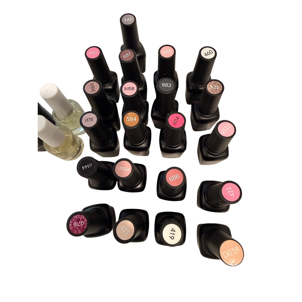 Beetles Gel Polish Set 20 Colors Foundation Matte Top Coat bundle